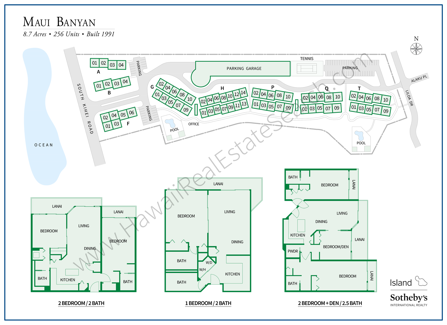 maui banyan map and floor plans 2018